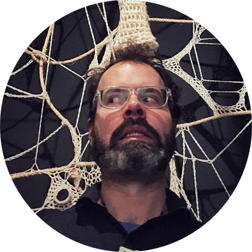 Portrait of the artist trapped in an installation